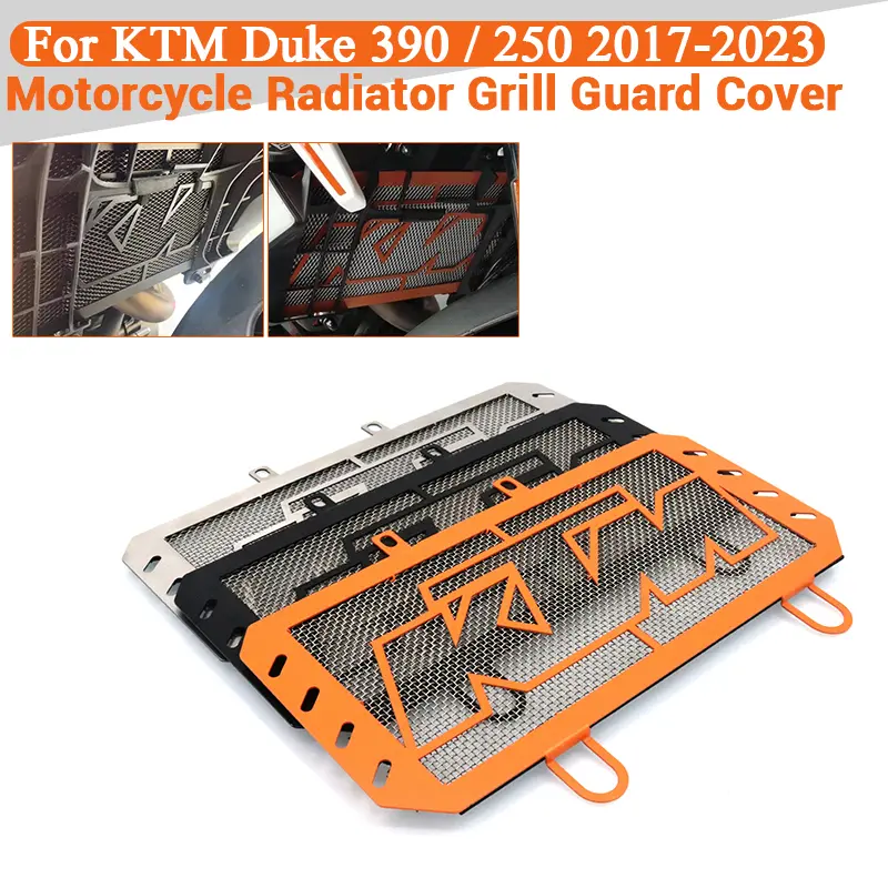 For KTM Duke 250 390 2017-2024 Motorcycle Radiator Grill Guard Cover Fit on KTM Duke 390