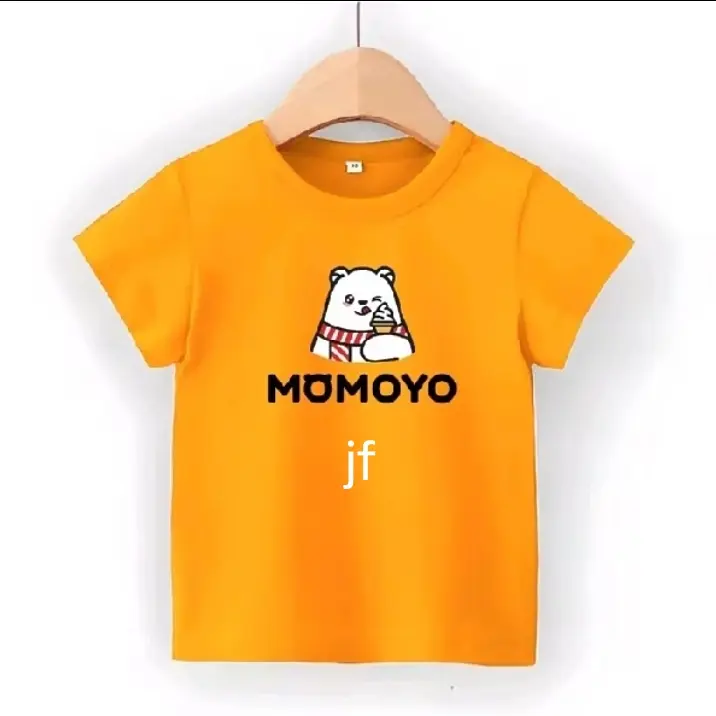 Baju Kaos Anak Momoyo Cewek Cowok Imut  dan lucu