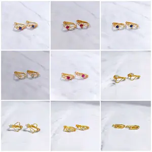Anting jepit | berat 0,5gr | Royal jewelryy