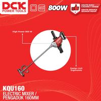 Gambar DCK Power Mixer With Stirrer KQU160 Mesin Pengaduk Semen 12MM 800 Watt dari Drill&Co Kota Administrasi Jakarta Barat 3 Tokopedia