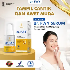 Serum dr FAY Face | Penghilang Flek Hitam, Mencerahkan & Memutihkan Wajah, Meratakan & Memudarkan Bekas Jerawat 100% ORI (BPOM)