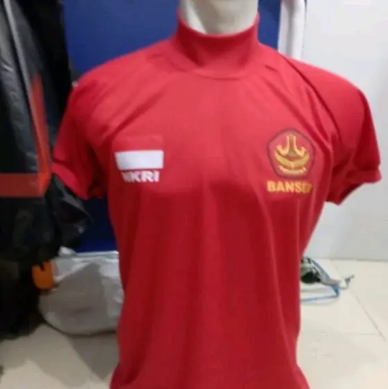 kaos sablon pdk leher tinggi