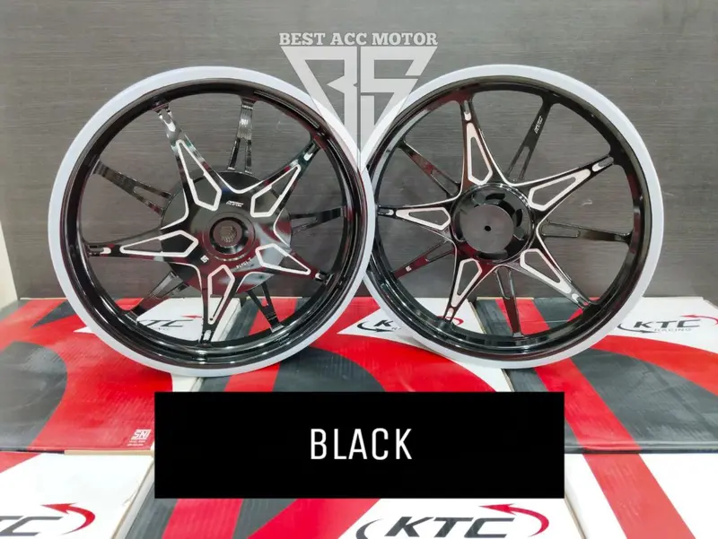 VELG KTC PALANG 10 BINTANG VARIO BEAT SCOOPY VARIO 125 VARIO 150 ORIGINAL KTC velg bintang ktc RACING VELG VARIO BEAT SCOOPY 6