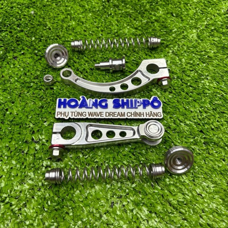 Càng Thắng trước sau inox gắn Wave Dream phụ tùng xe máy