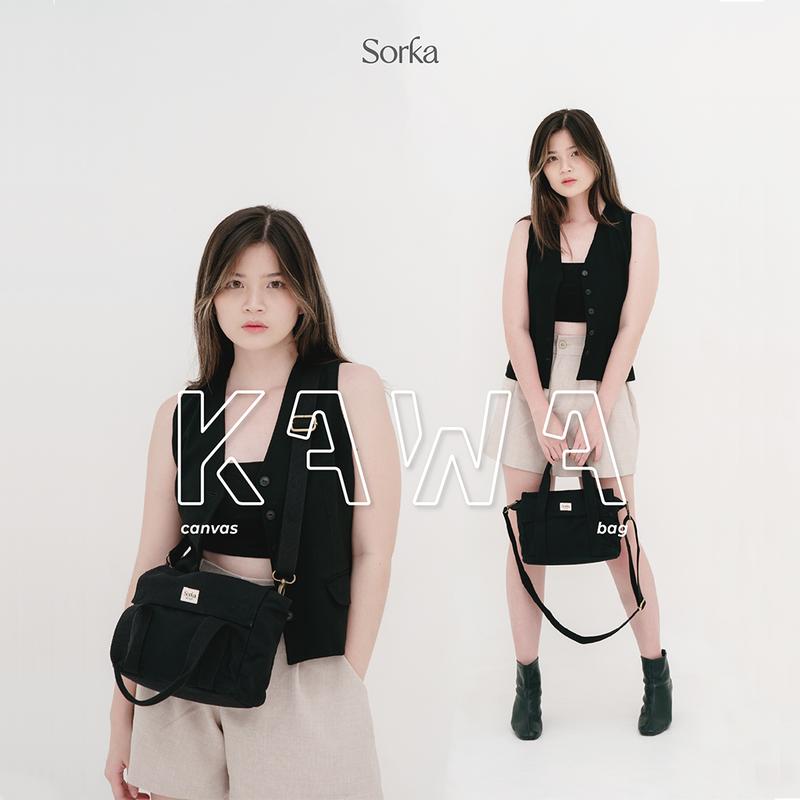Kawa - Canvas Bag - Size S - Sorka Indonesia 1
