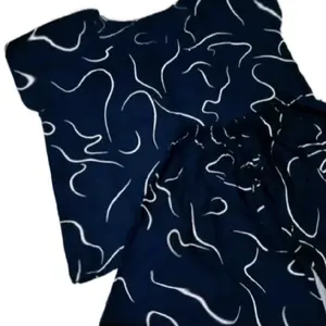 One sett piama wanita | setelan pendek bahan rayon