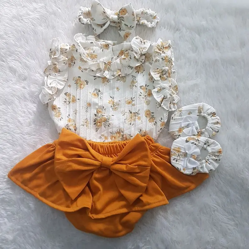 Baju Bayi Cutie Overall Bloomer set 7