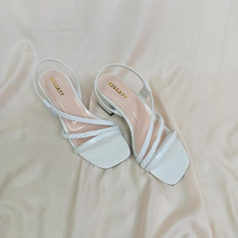 KILLA77 SANDAL WANITA HEELS 5CM HAK TAHU PARTY TERBARU KEKINIAN 8