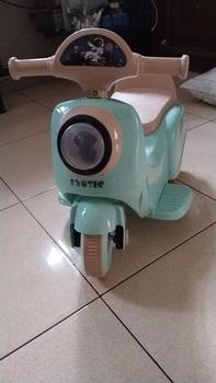 Product Review of RECHARGEABLE MOTORCYCLE MAINAN MOTOR AKI VESPA ANAK AKI DAN MANUAL EMT 2243 2in1 NEW PRODUCT EMT2243 from O**s 1
