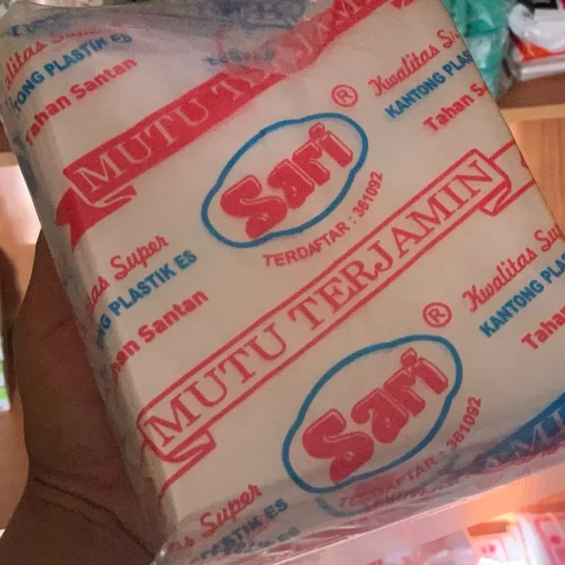 [ Uk 1,5 Kg ] Plastik es batu | Plastik PE 15x35 cm 1