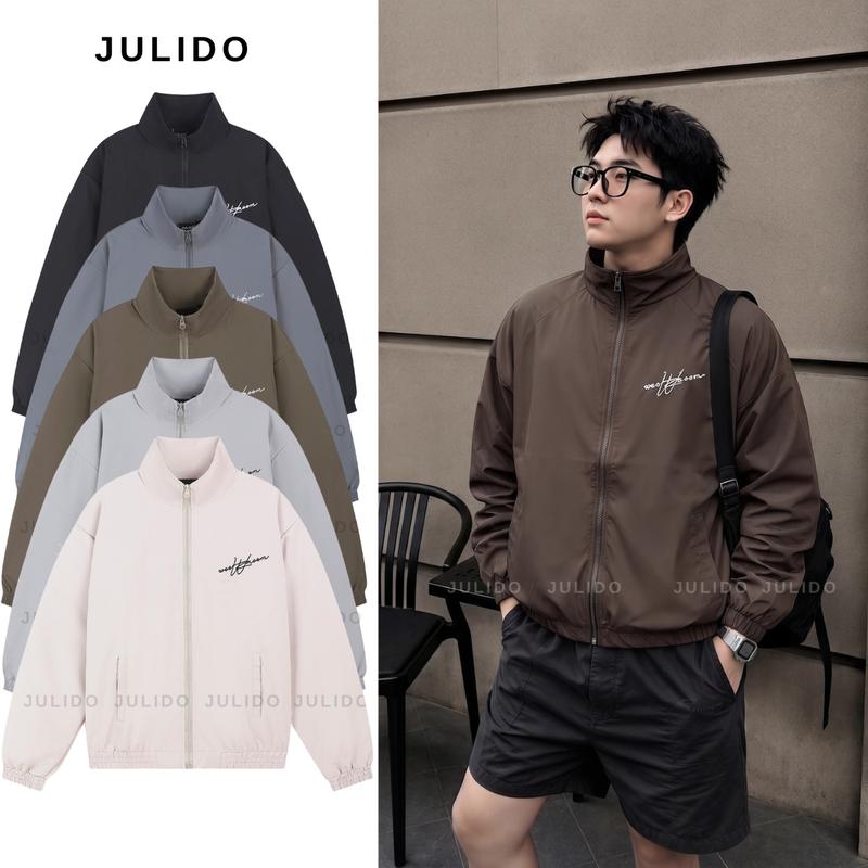 Áo khoác JULIDO hai lớp trượt nước cản gió chống tia UV menwear jacket