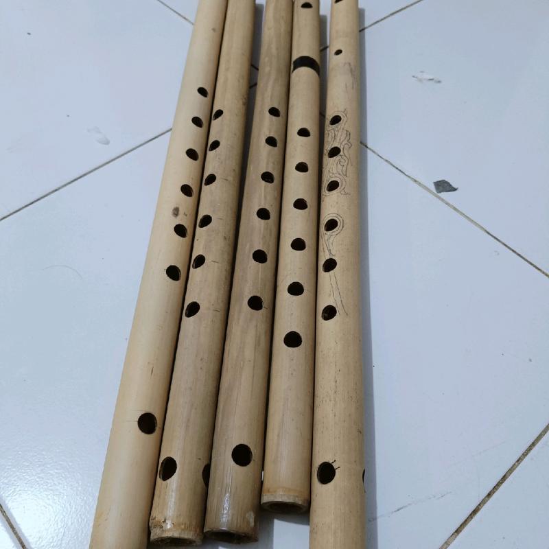 Seruling Batak Polos Kunci D 3