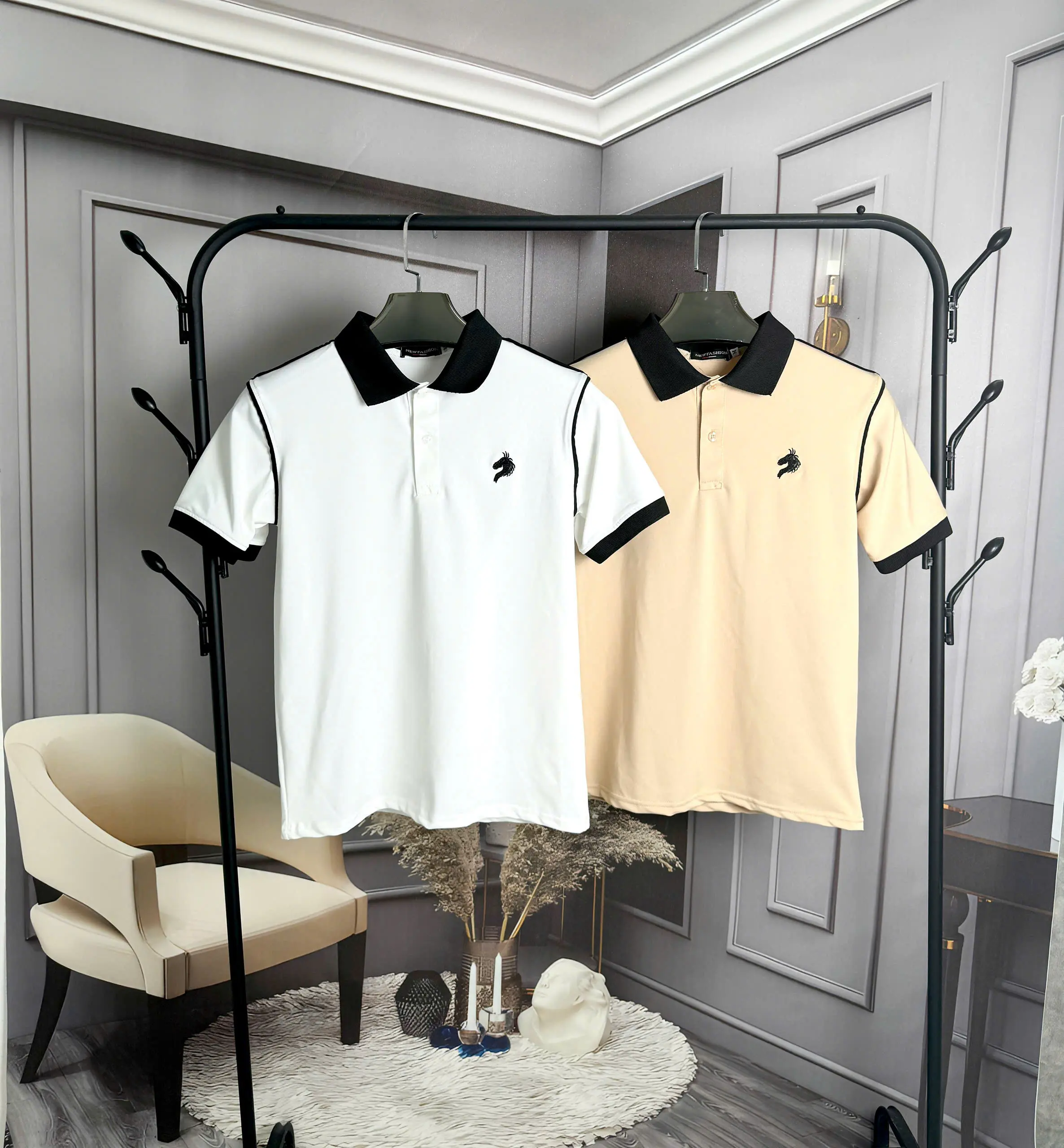 Áo polo nam mẫu thiết kế trẻ trung sang trọng vải poly thoáng mát - MENSWEAR_STORE