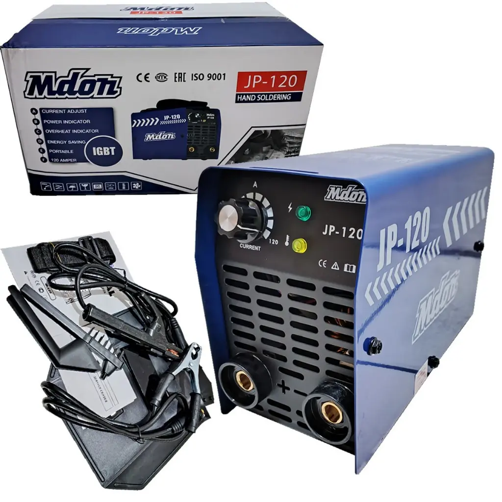 Mesin Las Listrik 120A 450 Watt JP120 MDON / Mesin Trafo Las Inverter Travo Las Inverter Welding 450W JP 120 MDON