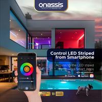 Gambar Onassis Adaptor Smart LED Stripe 4 - 10 Meter WiFi RGB 16 Juta Warna dari ONASSIS BELLUCCI OFFICIAL Kota Tangerang 5 Tokopedia