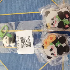 Paper Clip Akrilik Clip Panda Lucu Bentuk Unik Paper Clip Buku Aesthetic Penjepit Kertas Clipper Foto Akrilik Panda Photo Clip Kreatif Klip Plastik