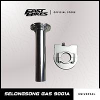 Gambar Fastbikes - Selongsong Gas Aktif Gas Spontan Full CNC Universal Outdoor - Gold dari Fastbikes Indonesia Kota Administrasi Jakarta Barat 2 Tokopedia