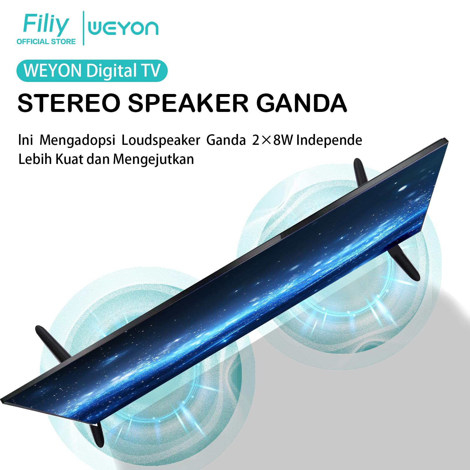 WEYON TV Digital LED 25 Inch FHD Televisi DVB-T2 Garansi Resmi 1 Tahun WEYON TV Digital LED 25 Inch FHD Televisi DVB-T2 Garansi Resmi 1 Tahun