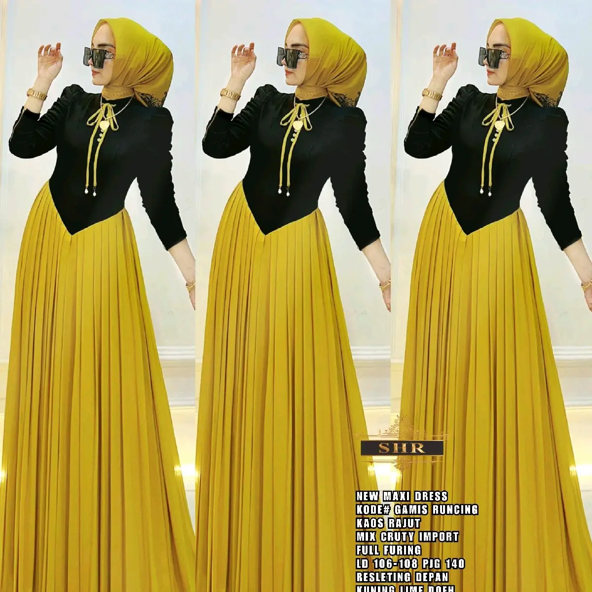 Gamis Runcing SHR by aydill collection