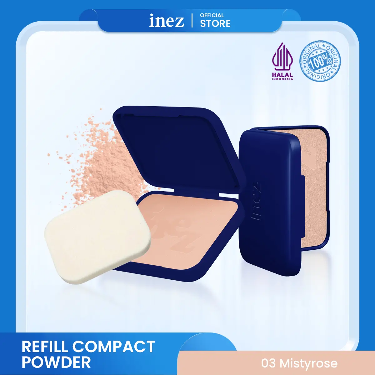 Inez Refill Color Contour Plus Compact Powder - CCP