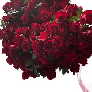 Mawar potong Grade A super, fres 1 iket isi 10 tangkai bahan Decorasi atu buket