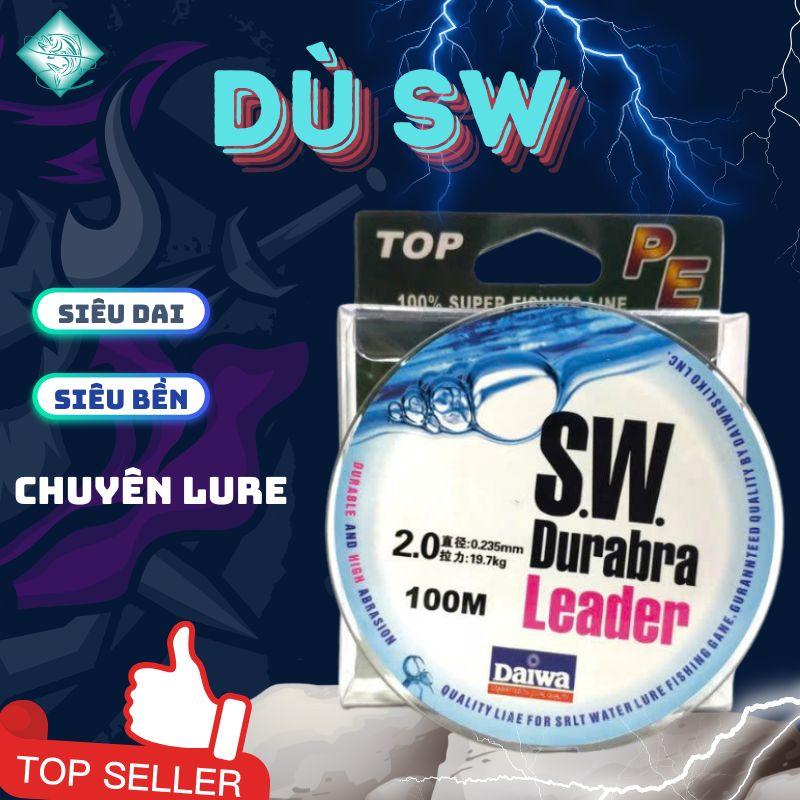  Dù Câu Cá S W Siêu Bền Leader Dây Dù Câu Cá Dây Câu Lure DC2 Đi Câu Fishing Bắt Cá Nam Đồng 