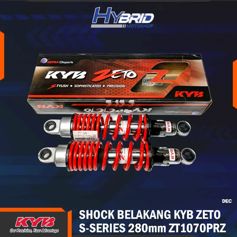 Shock breaker Kayaba Zeto 280 Jupiter z Fizr Supra Kayaba Zeto ZT1070 2