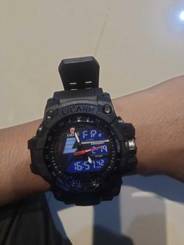 Product Review of LICARR Jam Tangan Pria Olahraga Analog-Digital Fashion Tahan Air Santai Kuarsa Jam Tangan Cowok Original Merek Stopwatch 9528 from ~**n `**r 2