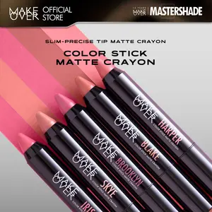 [SPECIAL MASTERSHADE] MAKE OVER Color Stick Matte Crayon 2.6 g - Lipstick Lipstik Bibir Matte untuk Base Ombre BEST SELLER