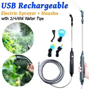 TaffHOME Semprotan Elektrik Penyiram Tanaman Berkebun Adjustable Stick Spray MX37