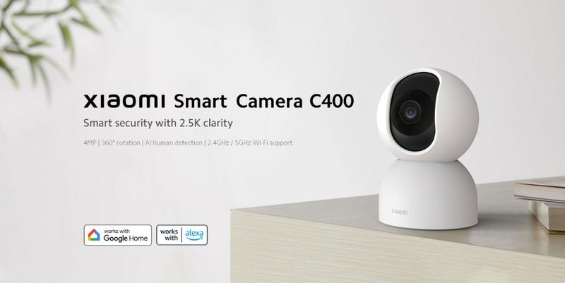 Product Introduction of Xiaomi Smart Camera C400 | 2.5K Ultra HD Resolution | 360° Vision | Infared Night Vision | AI Human Detection 45