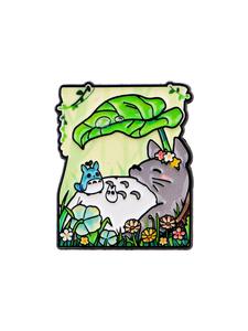 Lindo Pin de Esmalte de Gato Durmiendo, Broche de Personaje de Película Anime Clásico, Decoración Unisex para Uso Diario, Accesorio para Todas las Estaciones