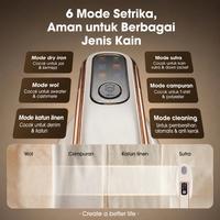 Gambar 【Promo 5th Anniv】 SAMONO SW-GSG200 Setrika Uap Portable Garment Steamer 1200W LED 6 Mode Setrika Gantung Setrika Biasa Gagang Lipat 200ml Pelat Keramik Anti Lengket Baju Kemeja Jas Hijab Traveling Garansi Resmi 1 Tahun dari SAMONO PERSONAL CARE Kab. Tangerang 3 Tokopedia
