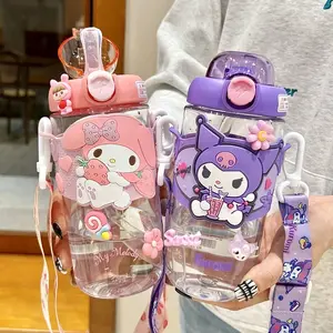 Botol minum anak sanrio cinamorol kuromi melody 650 ml