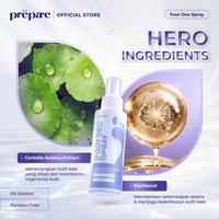 Gambar Prepare Foot Spray Pewangi Penghalus Tumit Pecah dan Kering Pelembut Tumit Kapalan Obat Bau Kaki Perawatan kaki Mencegah Bau | FS dari prepare.id Kota Tangerang 4 Tokopedia