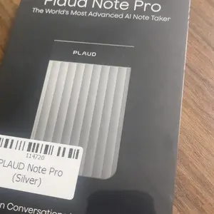 [Official] Plaud Note Pro AI Voice Recorder, dengan Layar InstantView, Transkripsi & Ringkasan AI, Perekam Catatan Rapat & Telepon, Desain Ultra-Slim