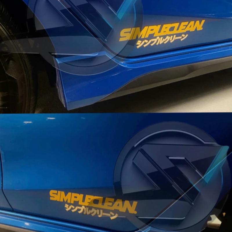 （Ready Stock) S1403# Simple Clean vinyl decal Car Sticker - TikTok Shop ...
