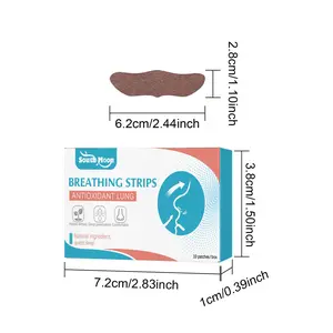 【Stok siap kirim segera】10pcs Stiker Lendir Hidung Nasal Strips Anti Snore Plester Hidung Tersumbat Bantu Tidur Treatment Perawatan