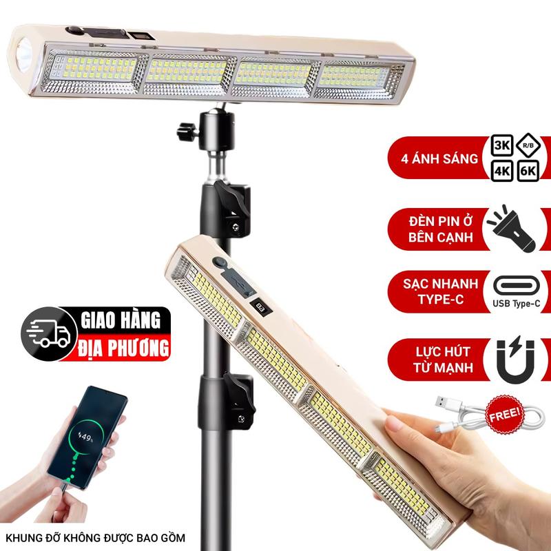 Giao Hàng Địa Phương Đèn pin siêu sáng đa năng Đèn tuýp led Type-C đang hoạt động ánh sáng khẩn Pin dự phòng flashlight đèn pin chế độ multifunctional flashlight đèn sạc cúp điện cầm tay đèn tích điện