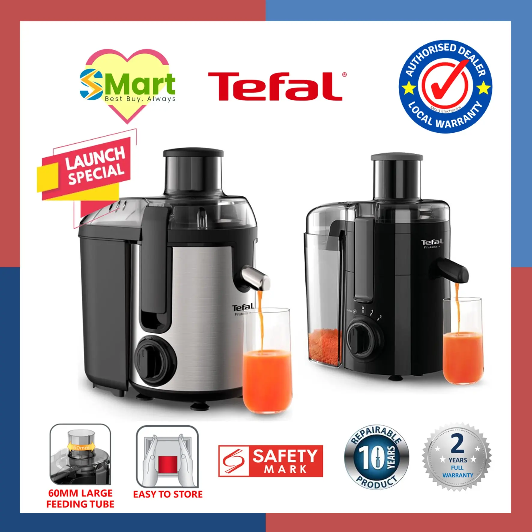 Tefal Frutelia Juice Extractor ZE3708 / ZE420D
