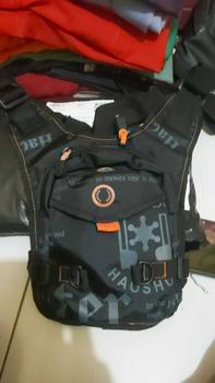 Product Review of Tas Selempang Pria Sling bag Tas paha multifungsi Waistbag Hitam Pinggang from A**p W**o 1