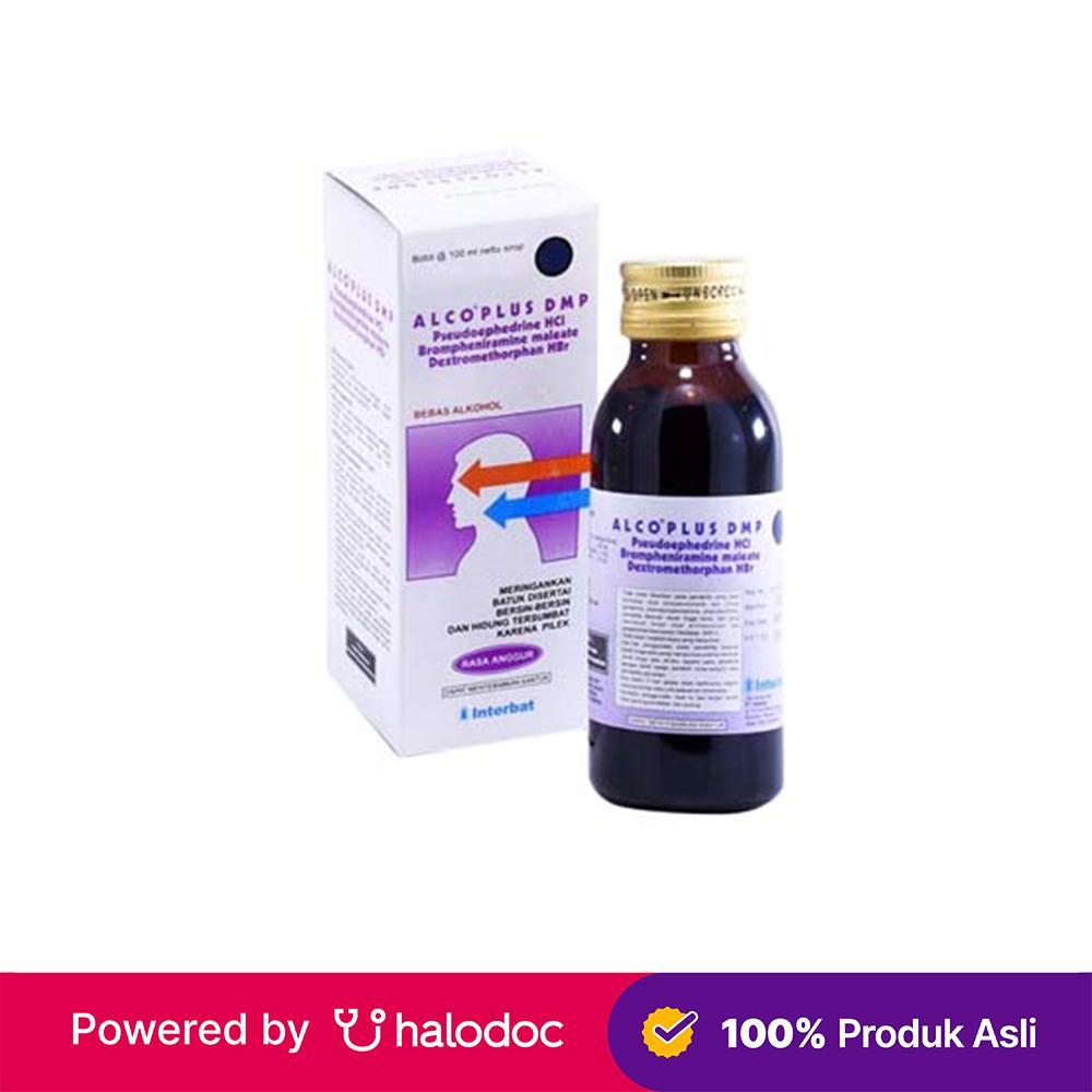 alco flu plus batuk syrup 100 ml botol