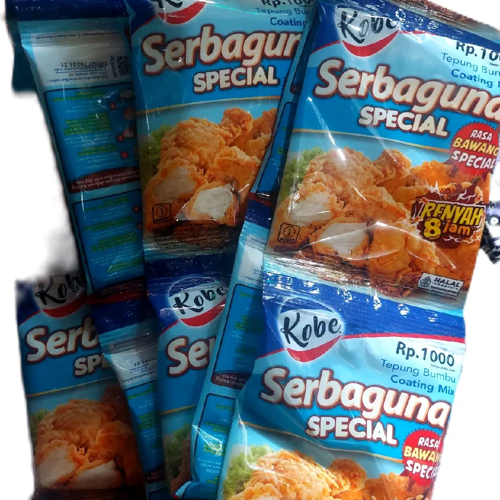 Tepung Serbaguna KOBE 30 Gram, 1 Renteng,  Rasa Bawang Spesial.
