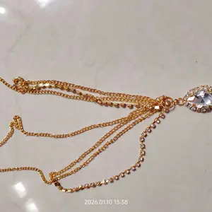 YADORNOS Headchain Headpiece Mahkota Rantai Kepala Rambut bohemian tari india belly dance gipsy