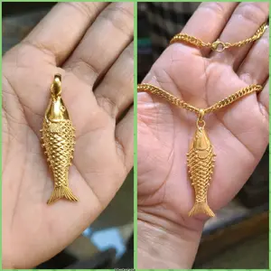 Waka Taman Store ll Kalung Liontin Ikan/Liontin Ikan
