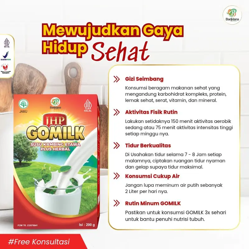 SUSU kambing etawa bubuk GOMILK  | susu alternatif susu sapi 5