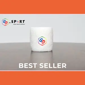 Finger Tape / Cohesive Bandage / Perban Jari / Wristape / Taping 5 Cm x 4,5 M - Putih