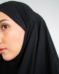 Gambar TUBITA - Hilya French Khimar Hijab Wanita Instant Syari Kerudung Polos Jilbab Umroh  dan Haji - Dusty Pink dari Tubita Official Kota Bandung 4 Tokopedia