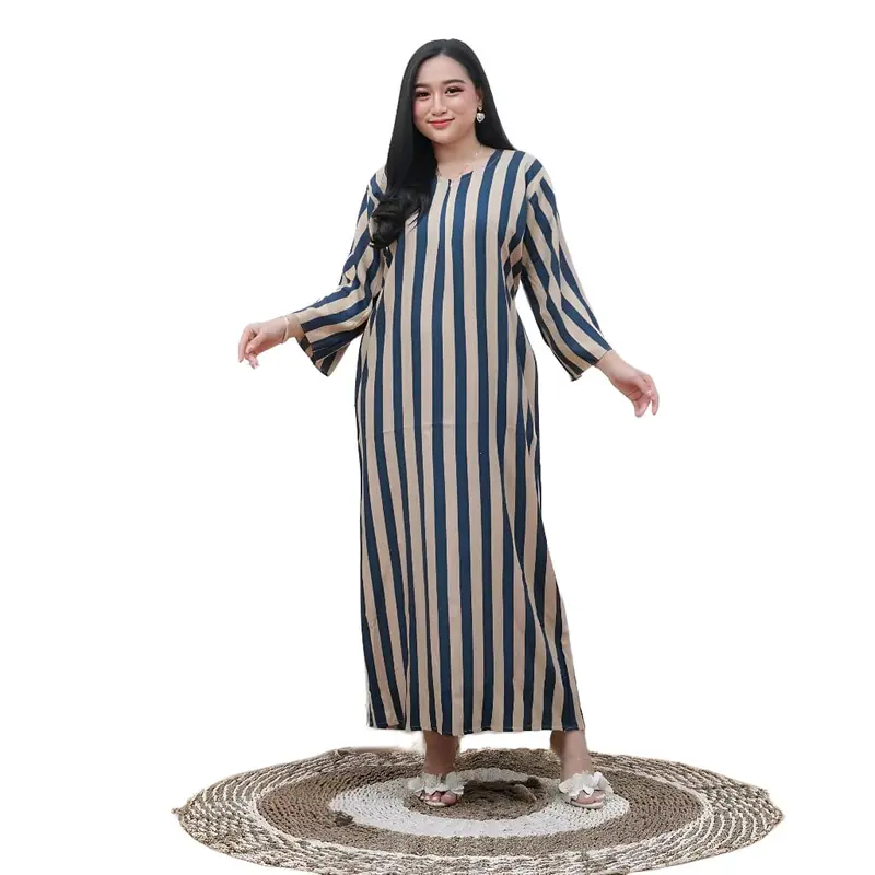 PAKET Daster salur jumbo lengan 3/4 100 rb 3 pcs Daster busui bahan adem Bumil 2