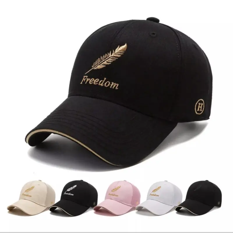 Fashion Distro Topi Baseball Casual Pria Wanita Cap Freedom Bordir Berkualitas Santai Korean Style Terkini 0